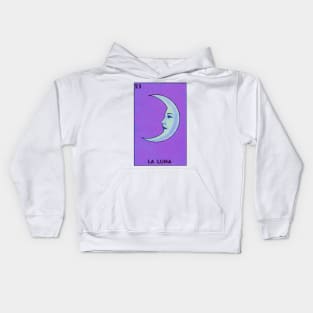 La Luna Loteria - Purple Kids Hoodie